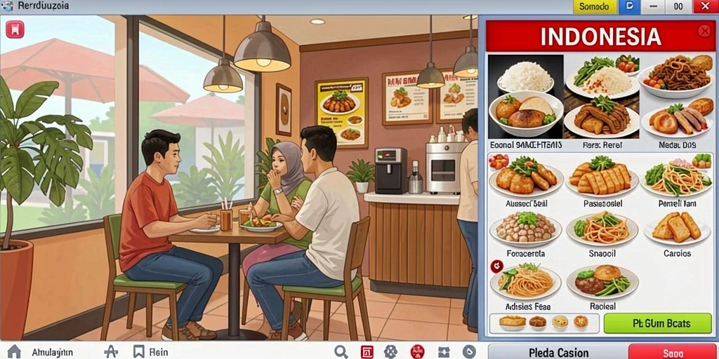 Screenshot memperlihatkan misi menarik yang tersedia dalam permainan.