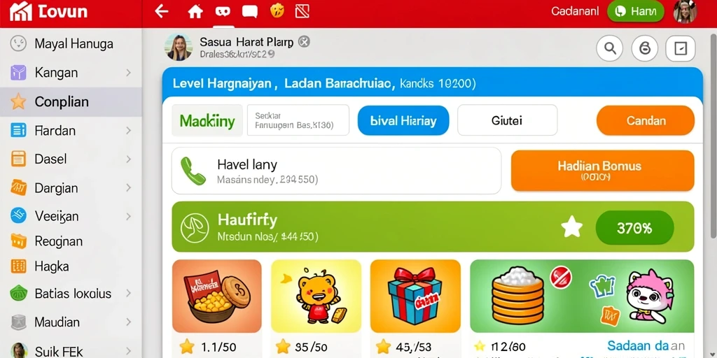 Kompetisi yang mendebarkan melawan pemain lain.