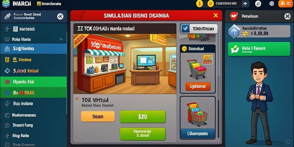 Fitur bonus menarik saat bermain.
