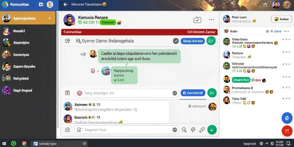 Kompetisi seru dengan pemain lain.
