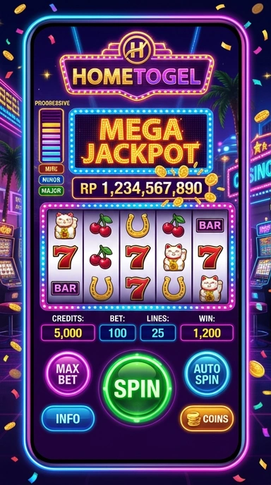 hometogel — layar beranda